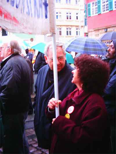 Demo gegen Rente mit 67 in Esslingen